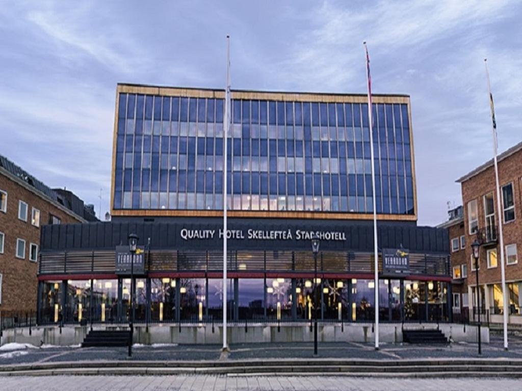 Quality Hotel Skellefteå Stadshotell Exteriör bild